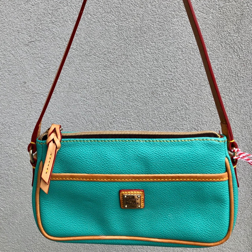 Dooney & bourke shoulder bag teal